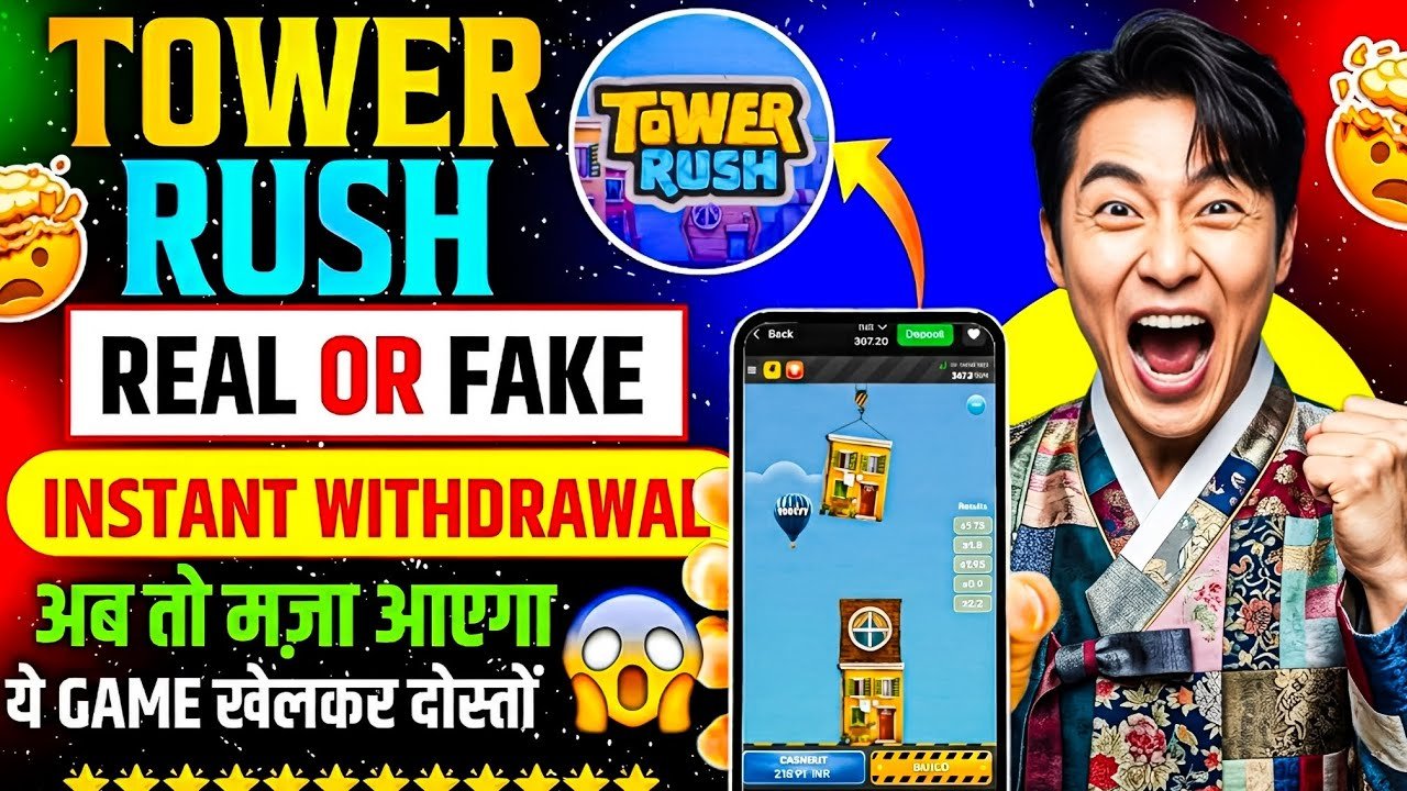 Tower Rush App Earn Money